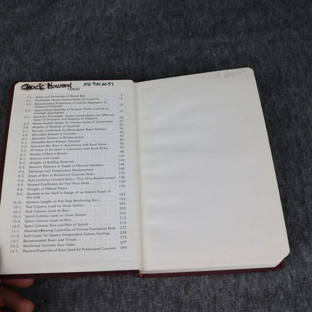 Vintage Simplified Design Of Reinforced Concrete Harry Parker Red HC 1968 Wiley